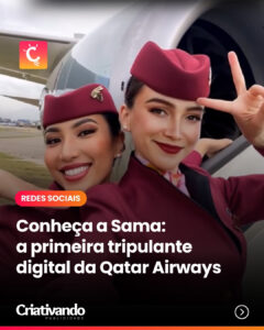 Qatar Airways Revoluciona o Turismo com a Primeira Tripulante Virtual Movida por IA