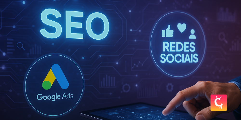 SEO, Google Ads e Redes Sociais: onde minha agencia de marketing deve investir primeiro? - Criativando Publicidade