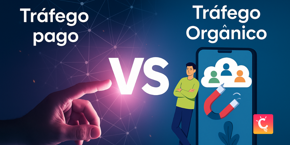 Tráfego pago ou orgânico: qual estratégia da agência de marketing é melhor para minha empresa? - Criativando Publicidade